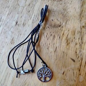 Tree of Life Silver Metal Pendant Necklace